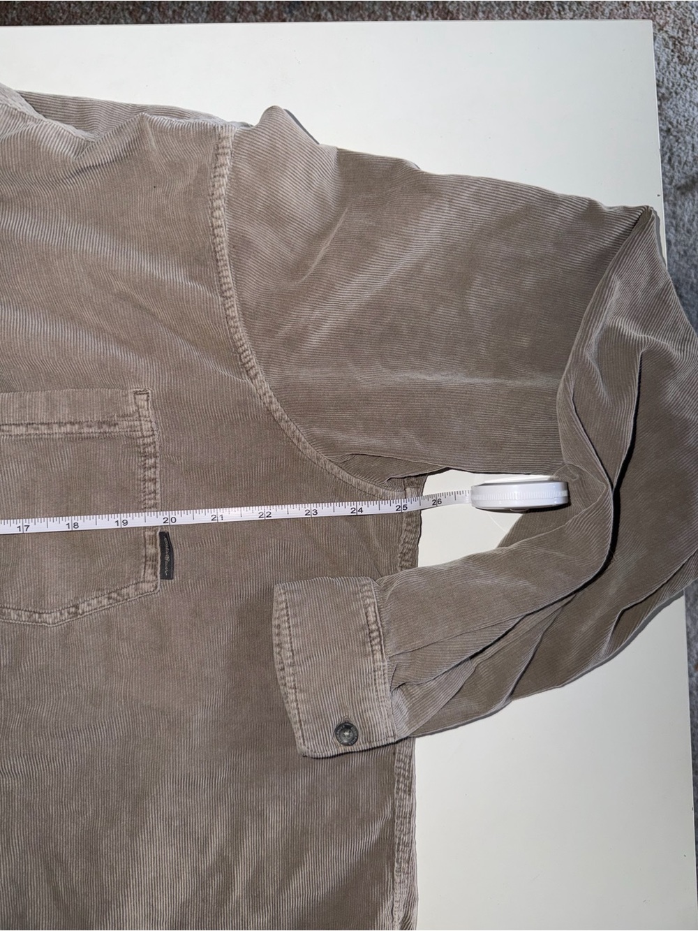 Eddie Bauer Corduroy Button Down (XL) - Picture 4 of 6